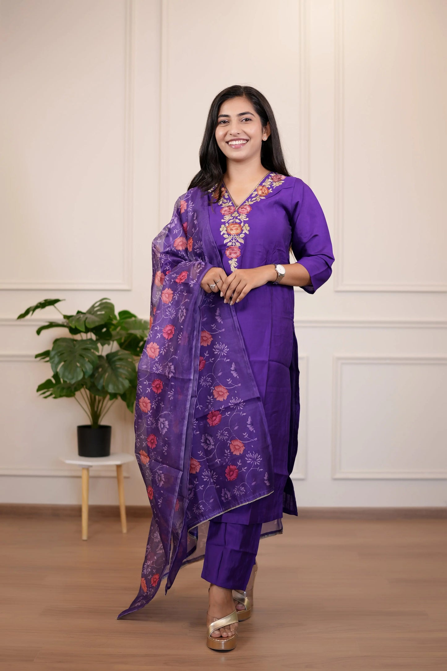 Silk Festive Kurta Set ISSORI