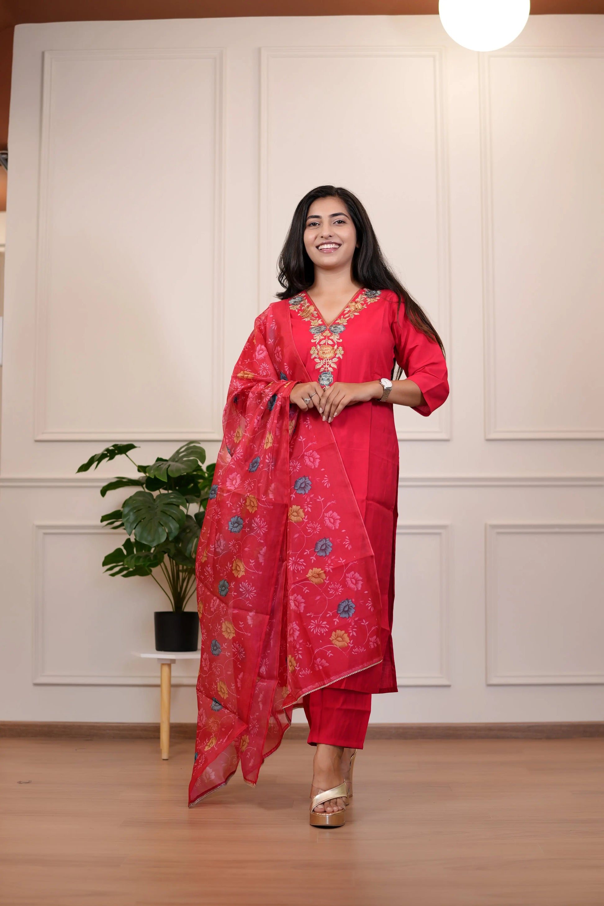 Silk Festive Kurta Set ISSORI