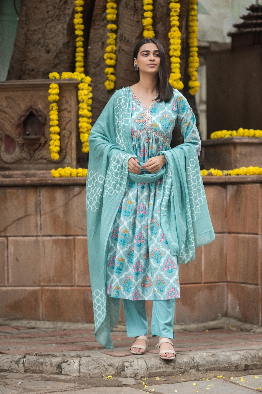 Jaipuri Cotton Alia-Cut