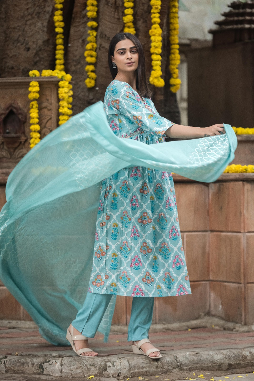 Jaipuri Cotton Alia-Cut