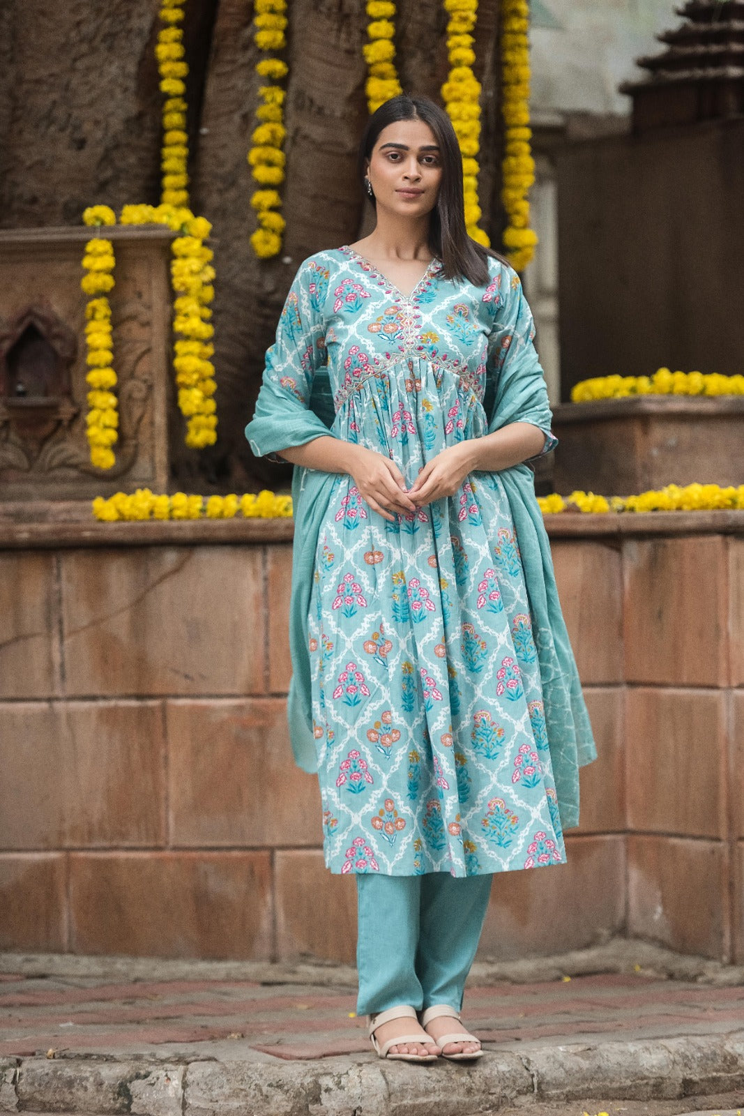 Jaipuri Cotton Alia-Cut