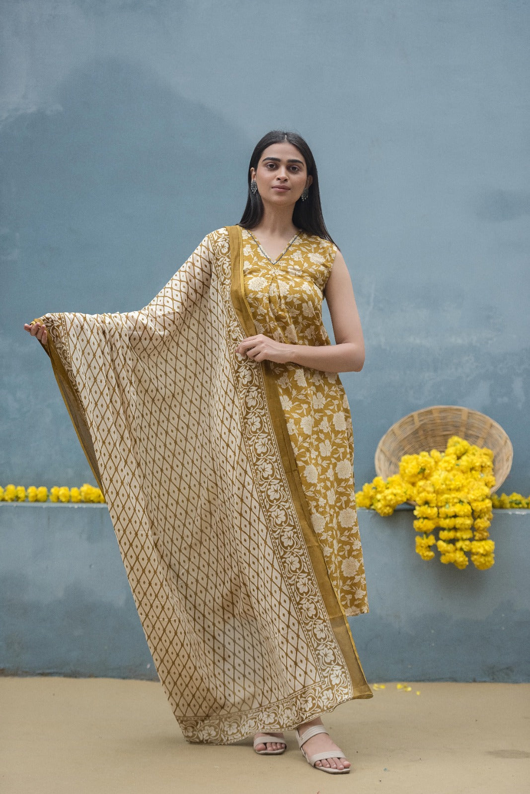 Jaipuri Cotton Frock-Style