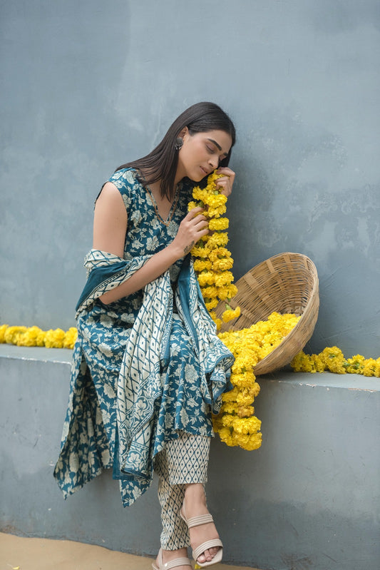 Jaipuri Cotton Frock-Style